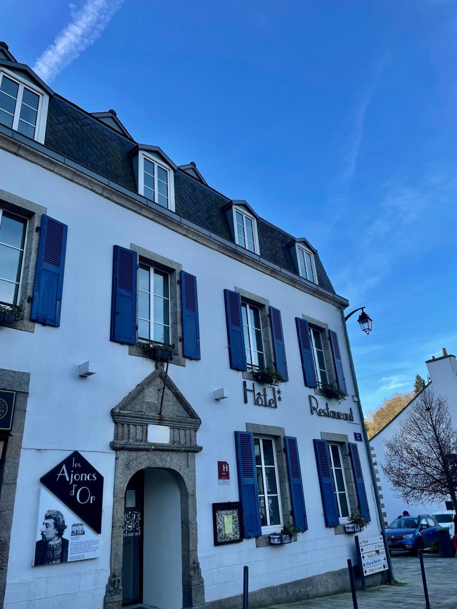 Logis Hotel Et Restaurant La Pension Du Moulin Pont-Aven Exteriér fotografie