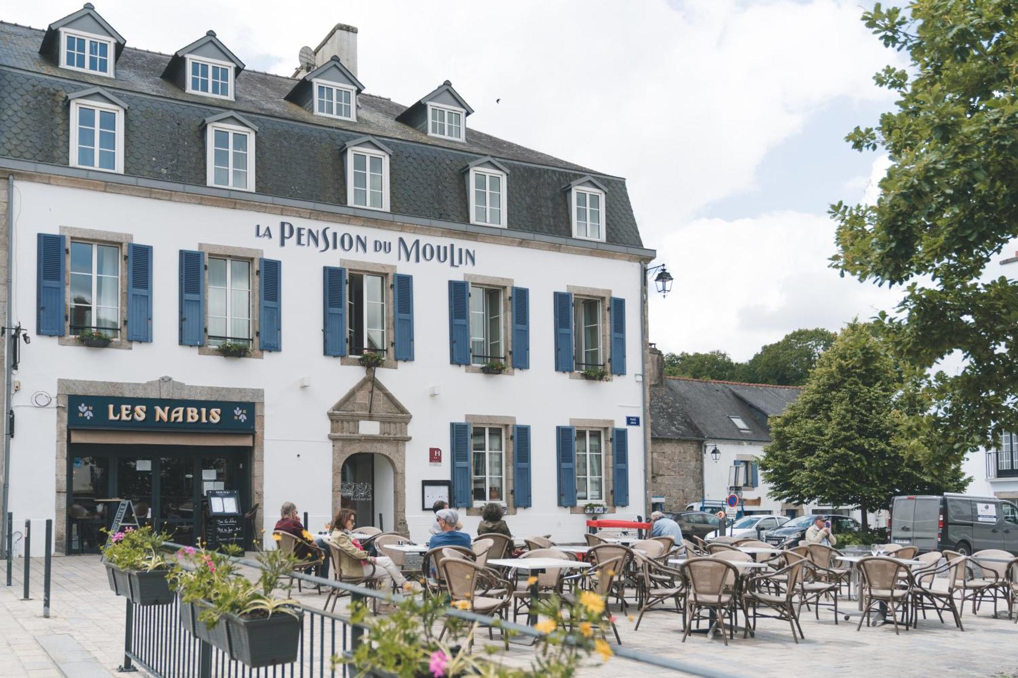 Logis Hotel Et Restaurant La Pension Du Moulin Pont-Aven Exteriér fotografie